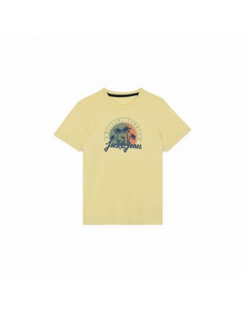 T shirt à manches courtes Enfant Jack & Jones Jjsummer Smu Vibe Tee Jaune