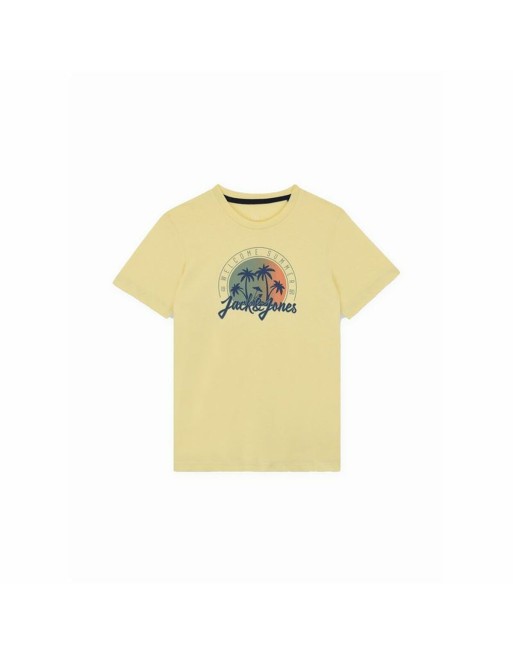 T shirt à manches courtes Enfant Jack & Jones Jjsummer Smu Vibe Tee Jaune