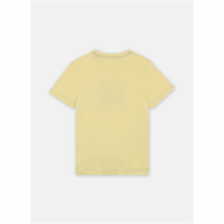 Maglia a Maniche Corte per Bambini Jack & Jones Jjsummer Smu Vibe Tee Giallo