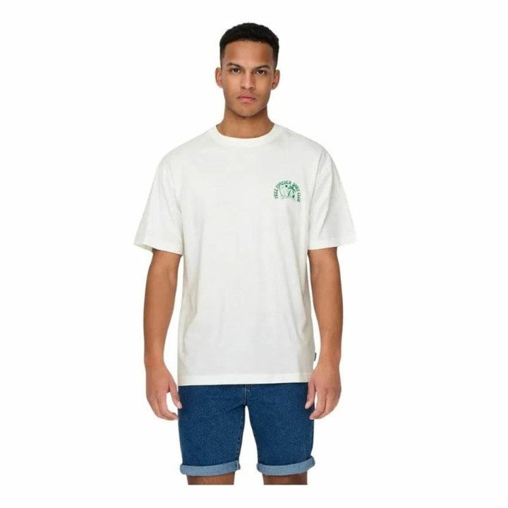 Maglia a Maniche Corte Uomo Only & Sons Onskylan Rlx Icon