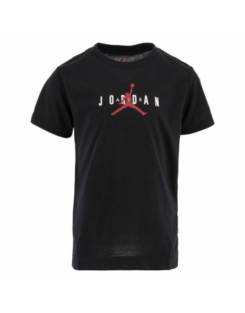 Child's Short Sleeve T-Shirt Jordan Jumpman Graphic Black