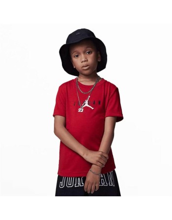 Maglia a Maniche Corte per Bambini Jordan Jumpman Graphic Rosso