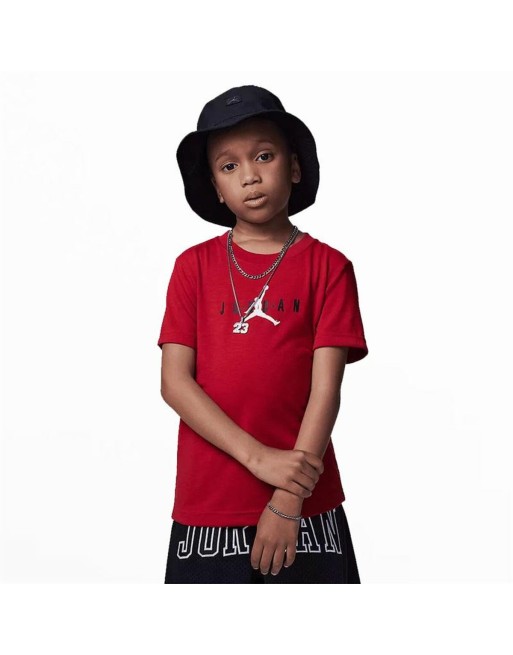 Maglia a Maniche Corte per Bambini Jordan Jumpman Graphic Rosso