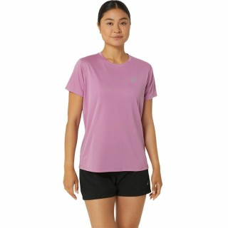 Kortærmet T-shirt til Kvinder Asics Core Lyserød