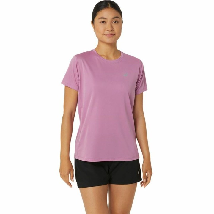 Kortærmet T-shirt til Kvinder Asics Core Lyserød