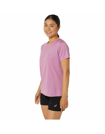 Kortærmet T-shirt til Kvinder Asics Core Lyserød
