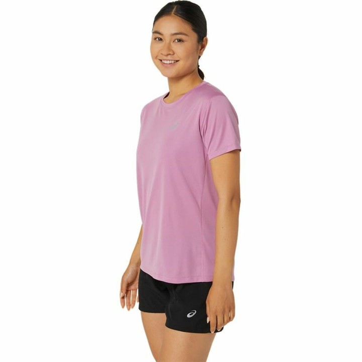 Kortærmet T-shirt til Kvinder Asics Core Lyserød