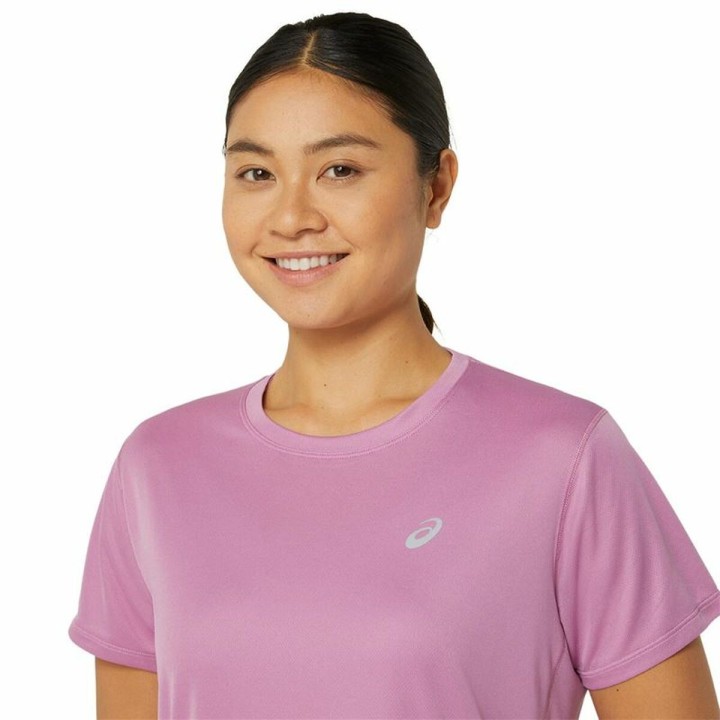 Kortærmet T-shirt til Kvinder Asics Core Lyserød