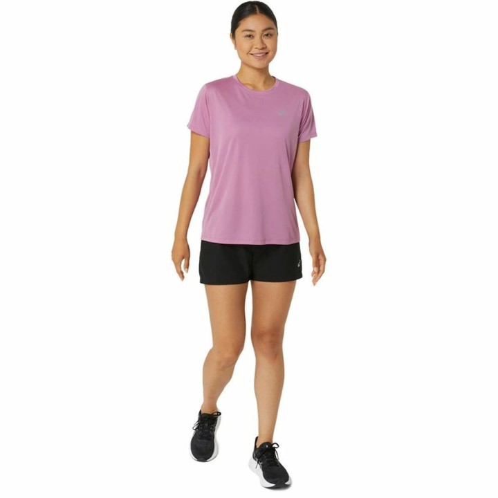 Kortærmet T-shirt til Kvinder Asics Core Lyserød