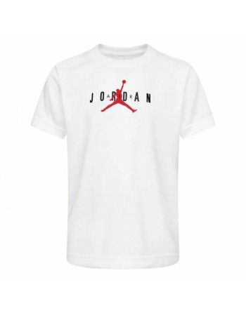 Kurzarm-T-Shirt für Kinder Jordan Jumpman Graphic Weiß