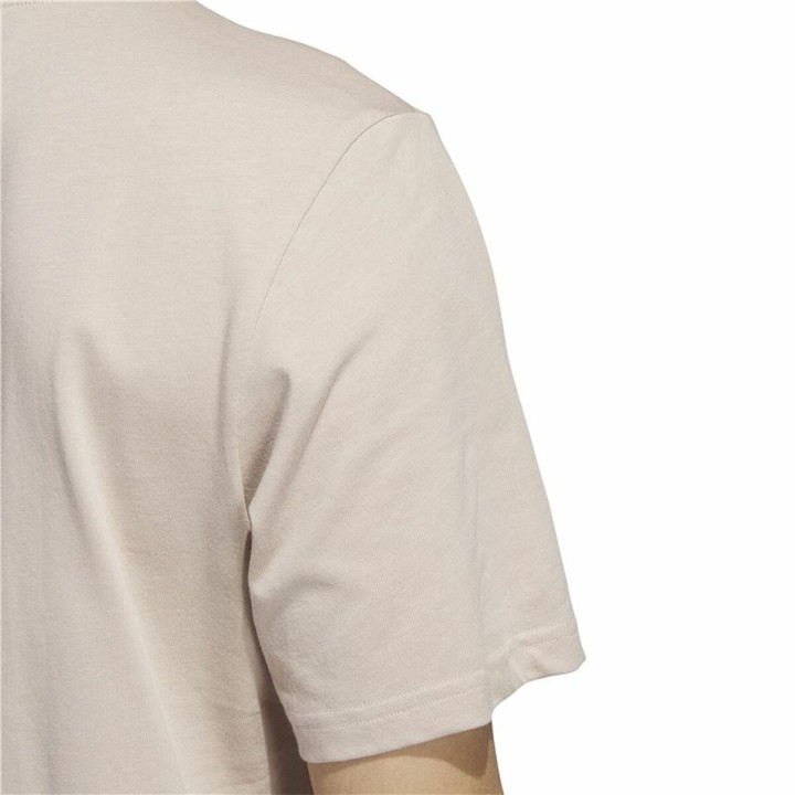 Kortærmet T-shirt til Mænd Adidas Beige Camouflage