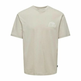 Maglia a Maniche Corte Uomo Only & Sons Onskylan Rlx Icon Bianco Caldo