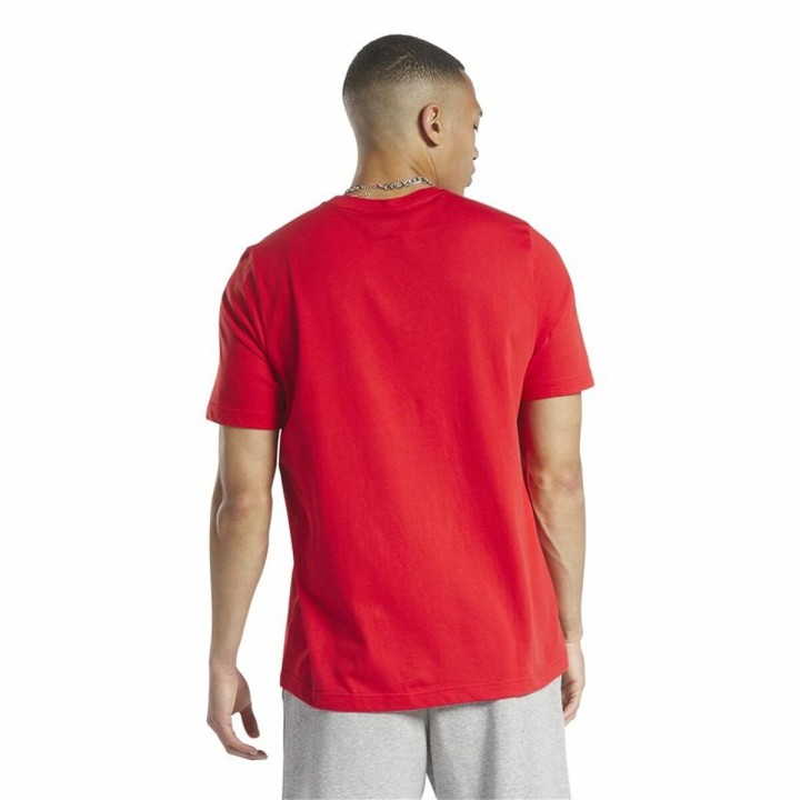 Kortærmet T-shirt til Mænd Reebok Graphic Series Rød