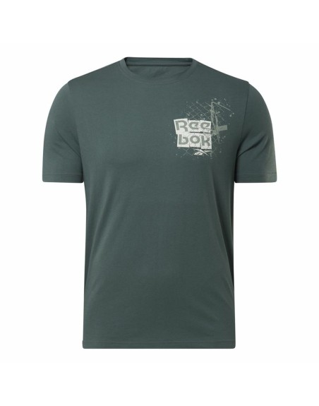 T-shirt à manches courtes homme Reebok Graphic Series Vert