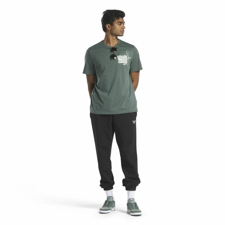 Maglia a Maniche Corte Uomo Reebok Graphic Series Verde