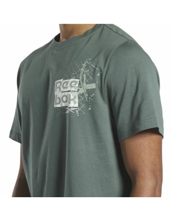 T-shirt à manches courtes homme Reebok Graphic Series Vert