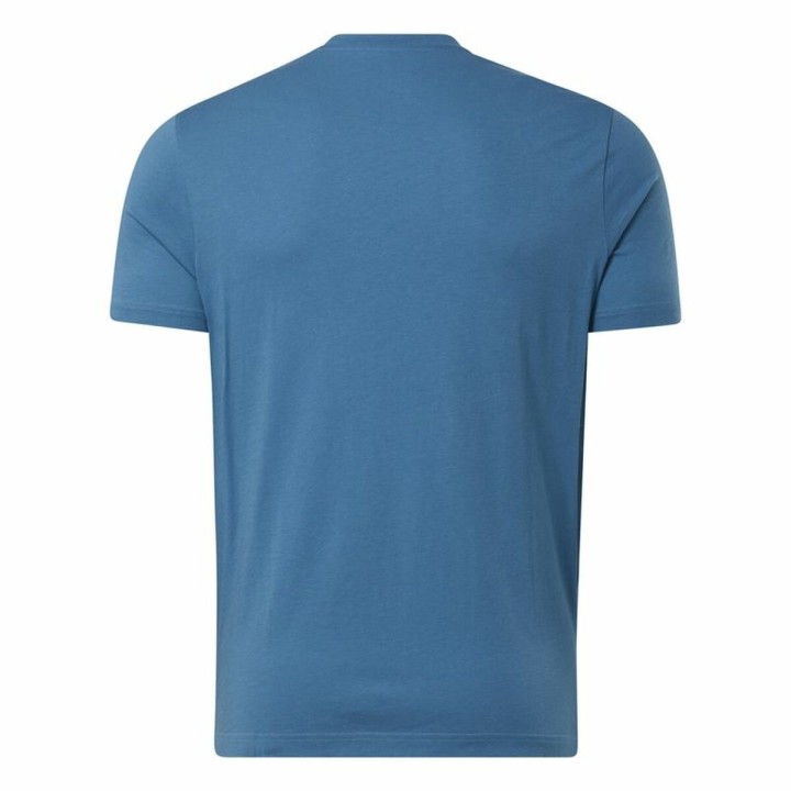 Maglia a Maniche Corte Uomo Reebok GS Rec Center Azzurro