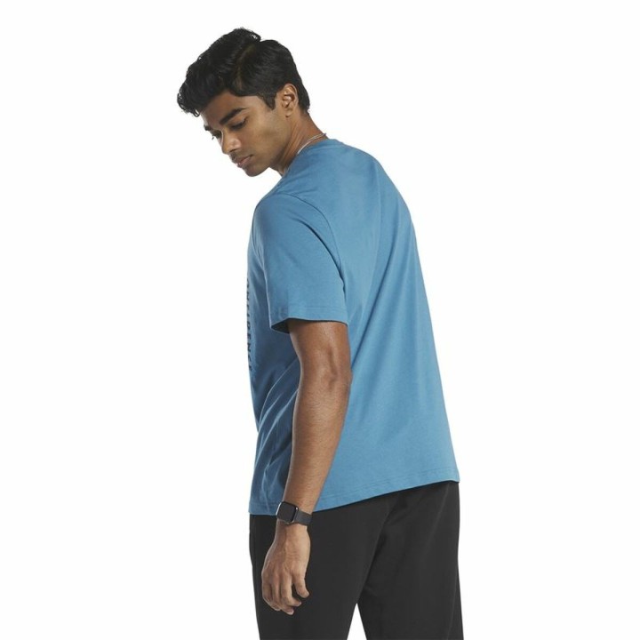 Kortærmet T-shirt til Mænd Reebok GS Rec Center Blå