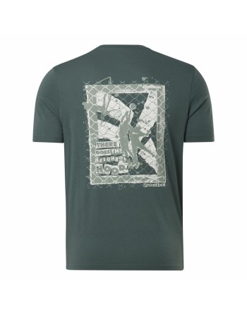 T-shirt à manches courtes homme Reebok Graphic Series Vert