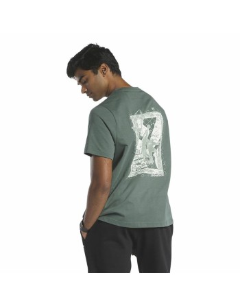 T-shirt à manches courtes homme Reebok Graphic Series Vert