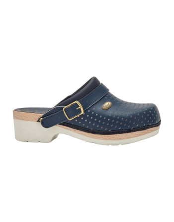 Holzschuhe Scholl Clog Marineblau