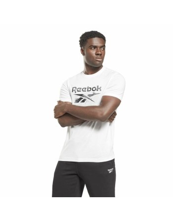 Maglia a Maniche Corte Uomo Reebok Indentity Modern Camo Bianco Mimetico