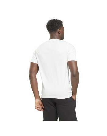 Maglia a Maniche Corte Uomo Reebok Indentity Modern Camo Bianco Mimetico