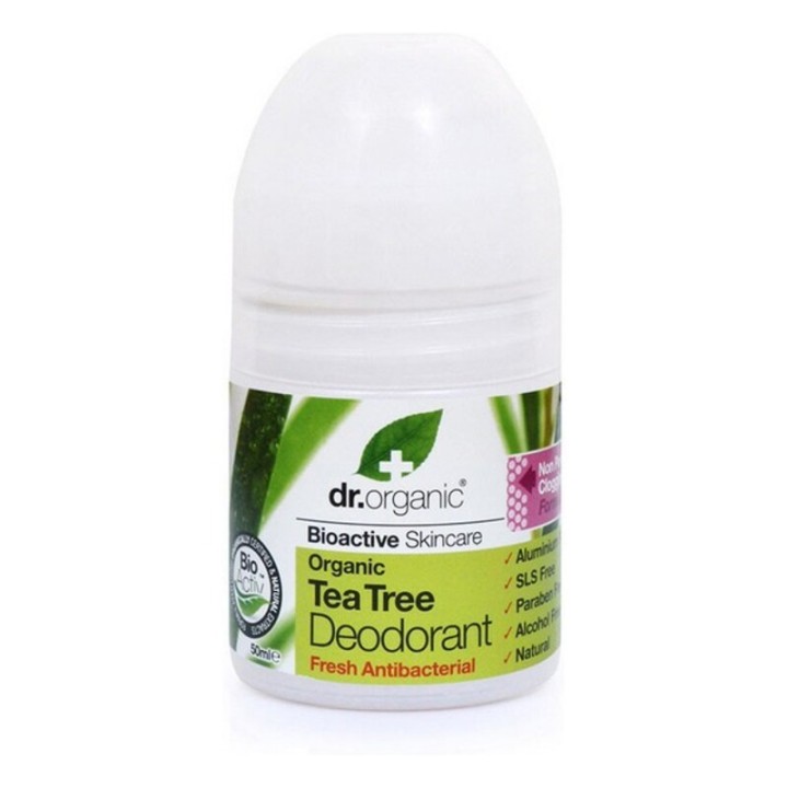 Roll on deodorant Dr.Organic DR00145 Tea tree 50 ml