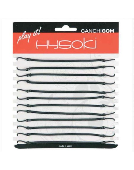 Elastici per Capelli Hysoki Nero Gancio