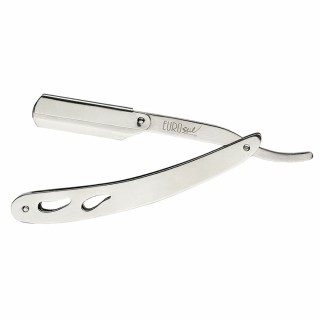 Barberblad Eurostil Navaja Metal Metal Sølvfarvet