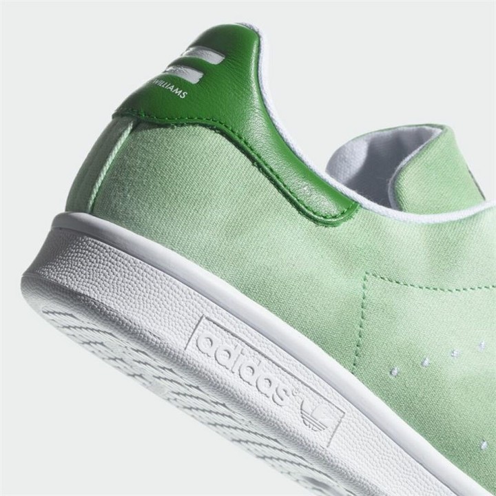 Kvinde Casual Sneakers Adidas Pharrell Williams Hu Holi Lysegrøn