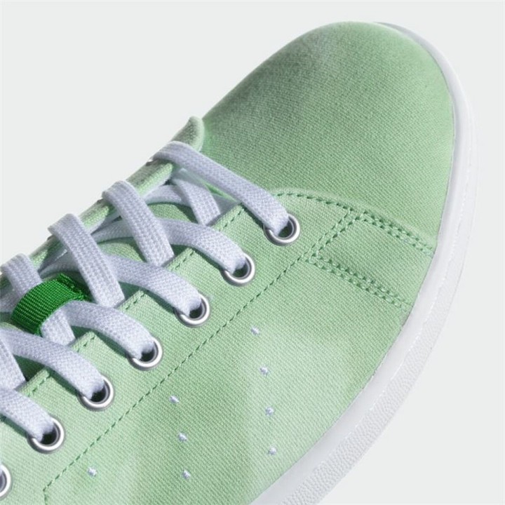 Kvinde Casual Sneakers Adidas Pharrell Williams Hu Holi Lysegrøn