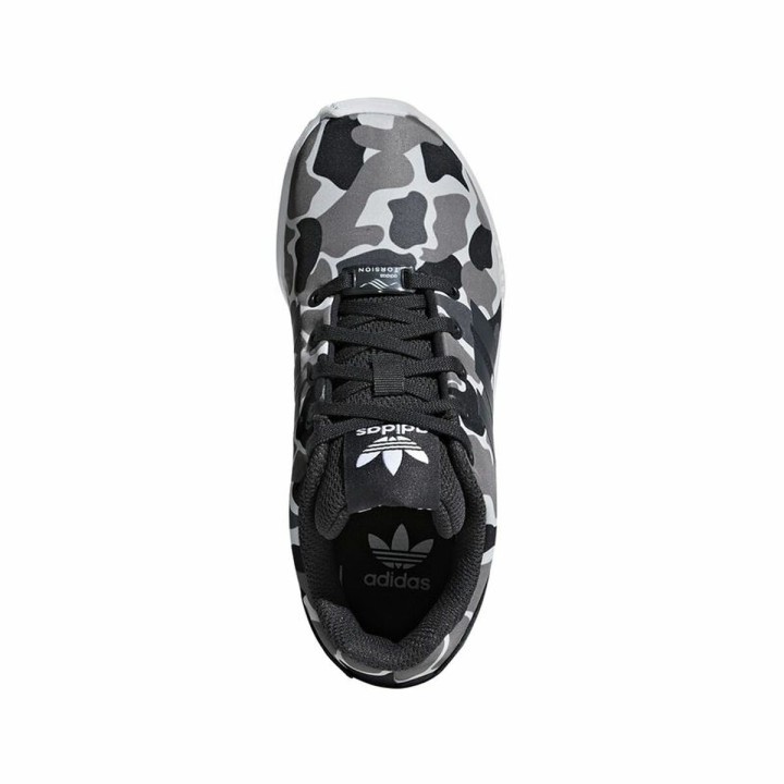 Scarpe da Tennis Casual Bambino Adidas Zx Flux Nero