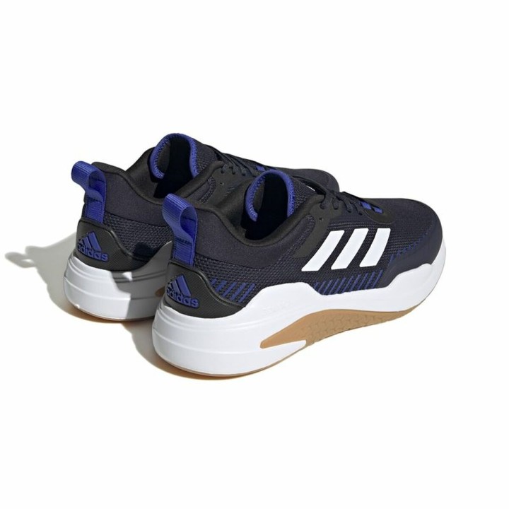 Scarpe Sportive Uomo Adidas Trainer V Nero Blu Marino
