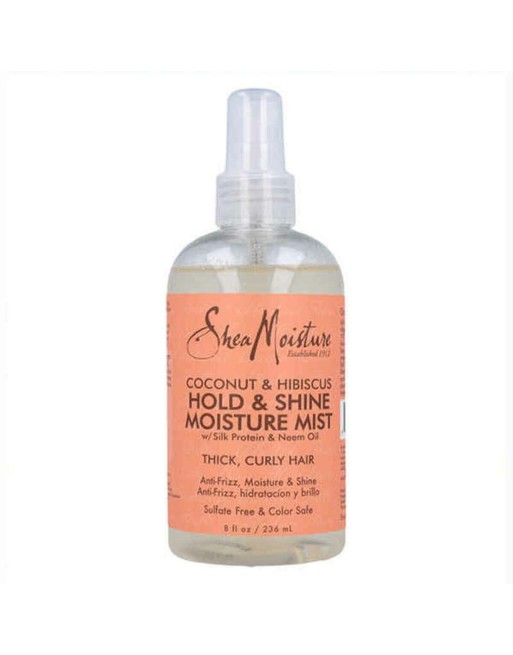 Spray après-shampooing Shea Moisture Coconut & Hibiscus Cheveux bouclés (236 ml)