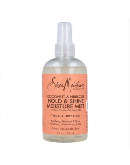 Spray après-shampooing Shea Moisture Coconut & Hibiscus Cheveux bouclés (236 ml)