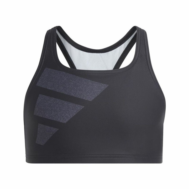 Bikinitrusser Til Piger Adidas Big Bars Sort