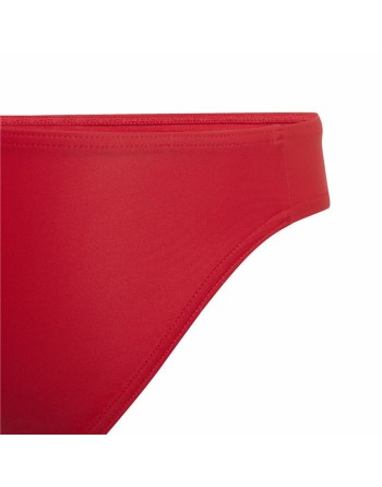 Bas de Bikini Pour Filles Adidas Big Bars Rouge