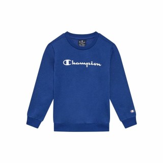 Sudadera con Capucha Niño Champion Crewneck Azul Blanco