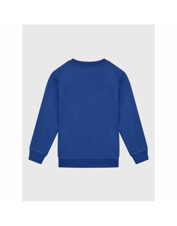 Felpa con Cappuccio Bambino Champion Crewneck Azzurro Bianco