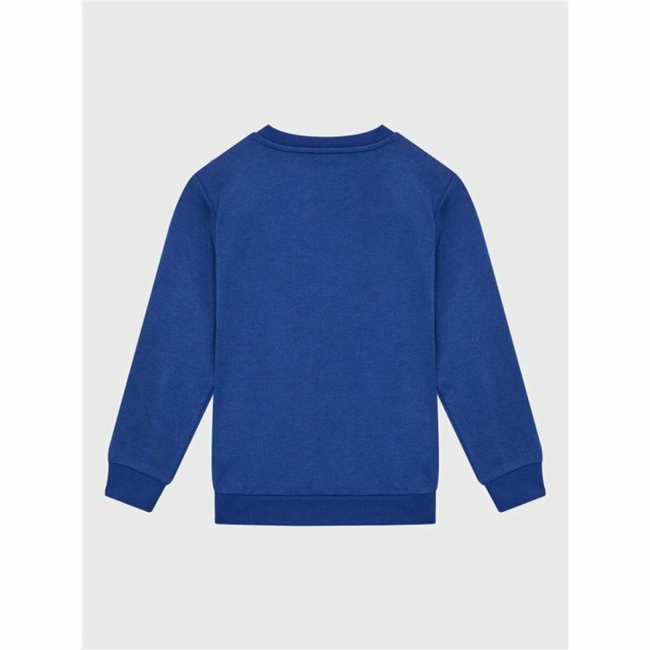 Felpa con Cappuccio Bambino Champion Crewneck Azzurro Bianco