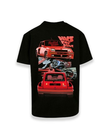 Kortærmet T-shirt til Mænd RADIKAL NICE FAT ASS Sort XL