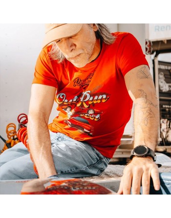 Kortærmet T-shirt til Mænd RADIKAL OUT RUN Rød XXL