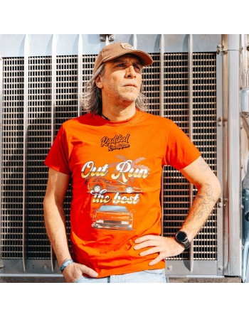 Maglia a Maniche Corte Uomo RADIKAL OUT RUN Rosso XXL