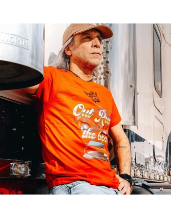 Maglia a Maniche Corte Uomo RADIKAL OUT RUN Rosso XXL