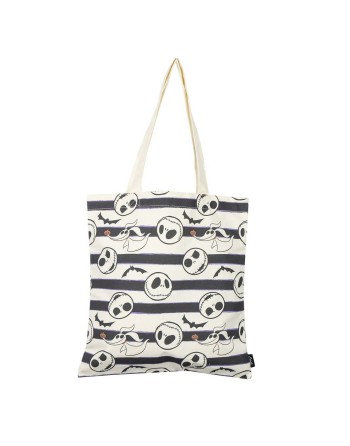 Einkaufstasche The Nightmare Before Christmas Schwarz 36 x 39 x 0,4 cm