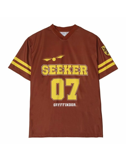 Kortærmet T-shirt Harry Potter Gryffindor Rød