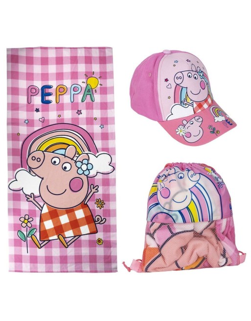 Children's Summer Set Peppa Pig Pink 3 Pieces