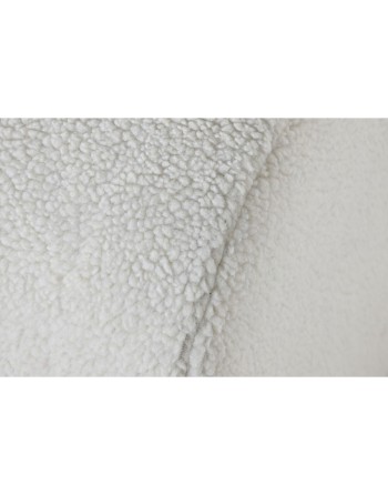 Banquette Home ESPRIT Blanc Polyester Bois MDF 48 x 69 x 63 cm