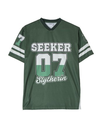 T shirt à manches courtes Harry Potter Vert